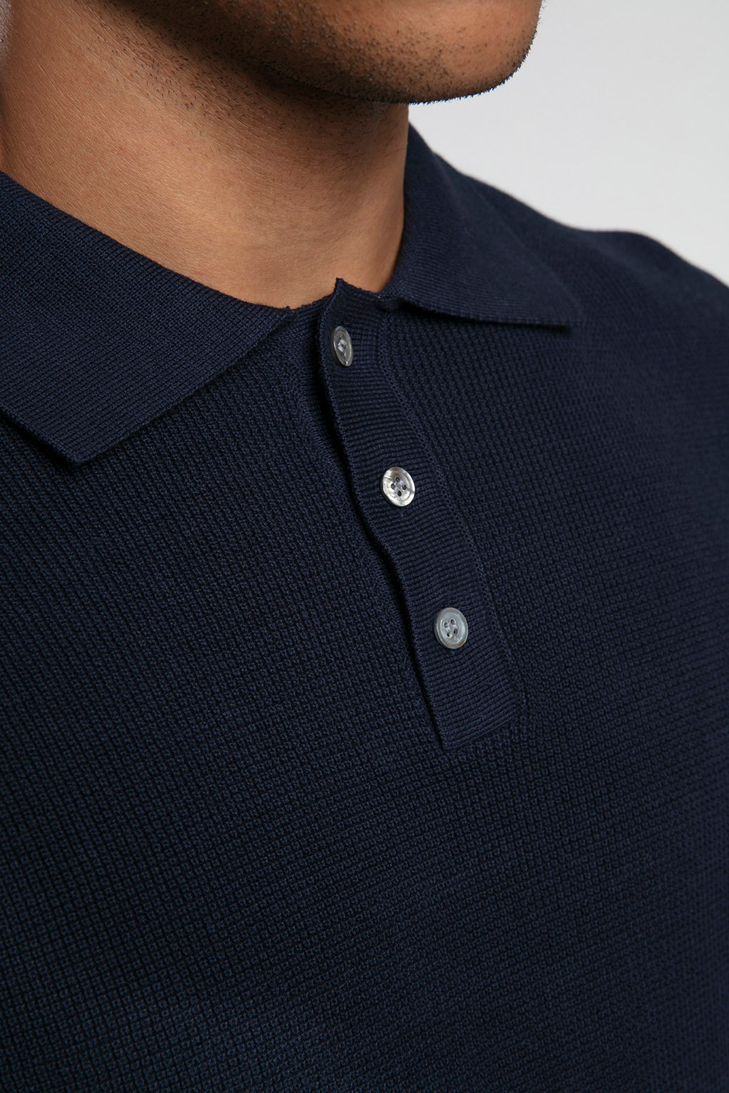 Polo Yaka Dokulu Triko