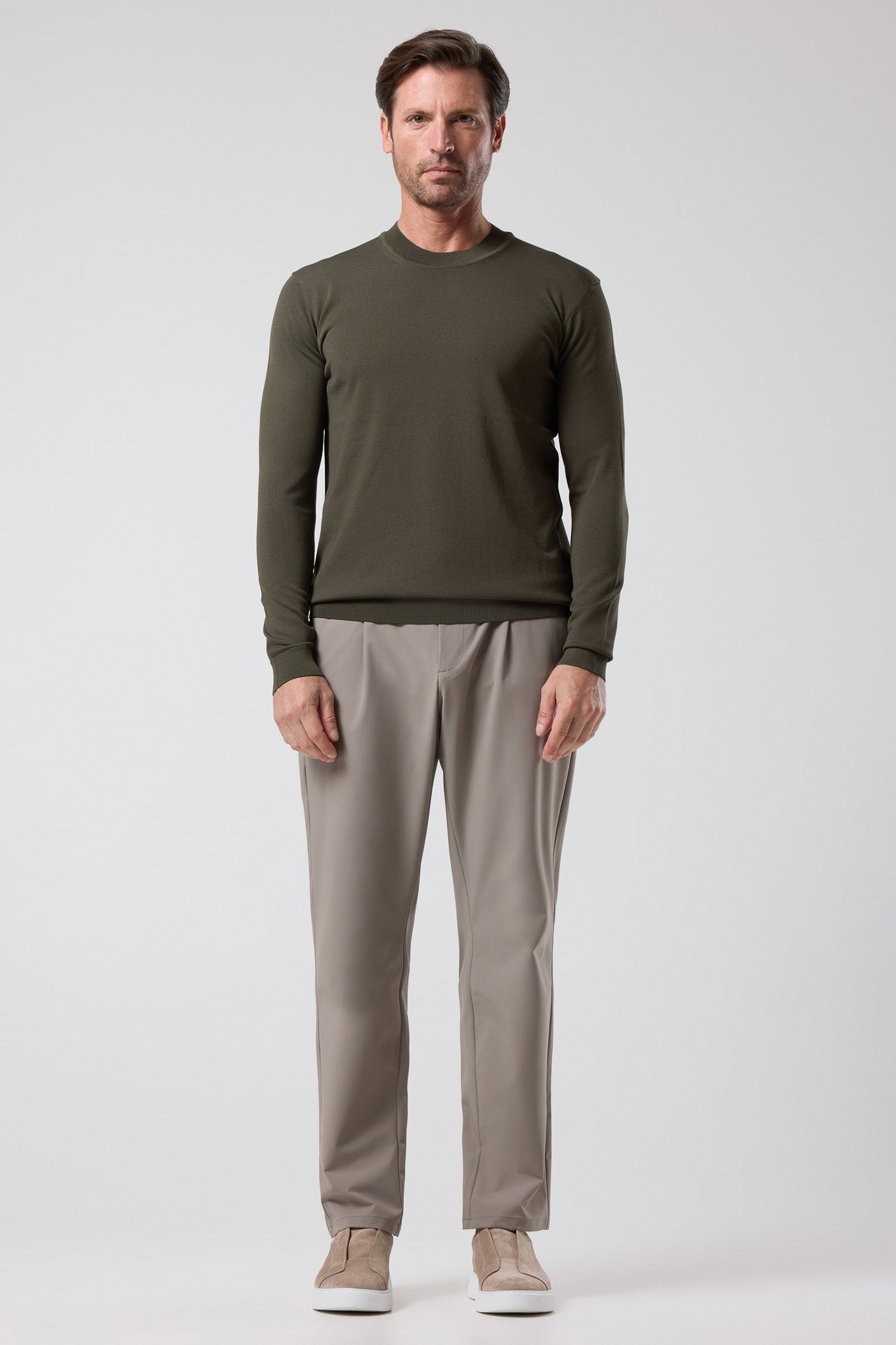 Bisiklet Yaka İnce Triko - TV-4057-BEIGE-S - TV-4057-BEIGE-S_9