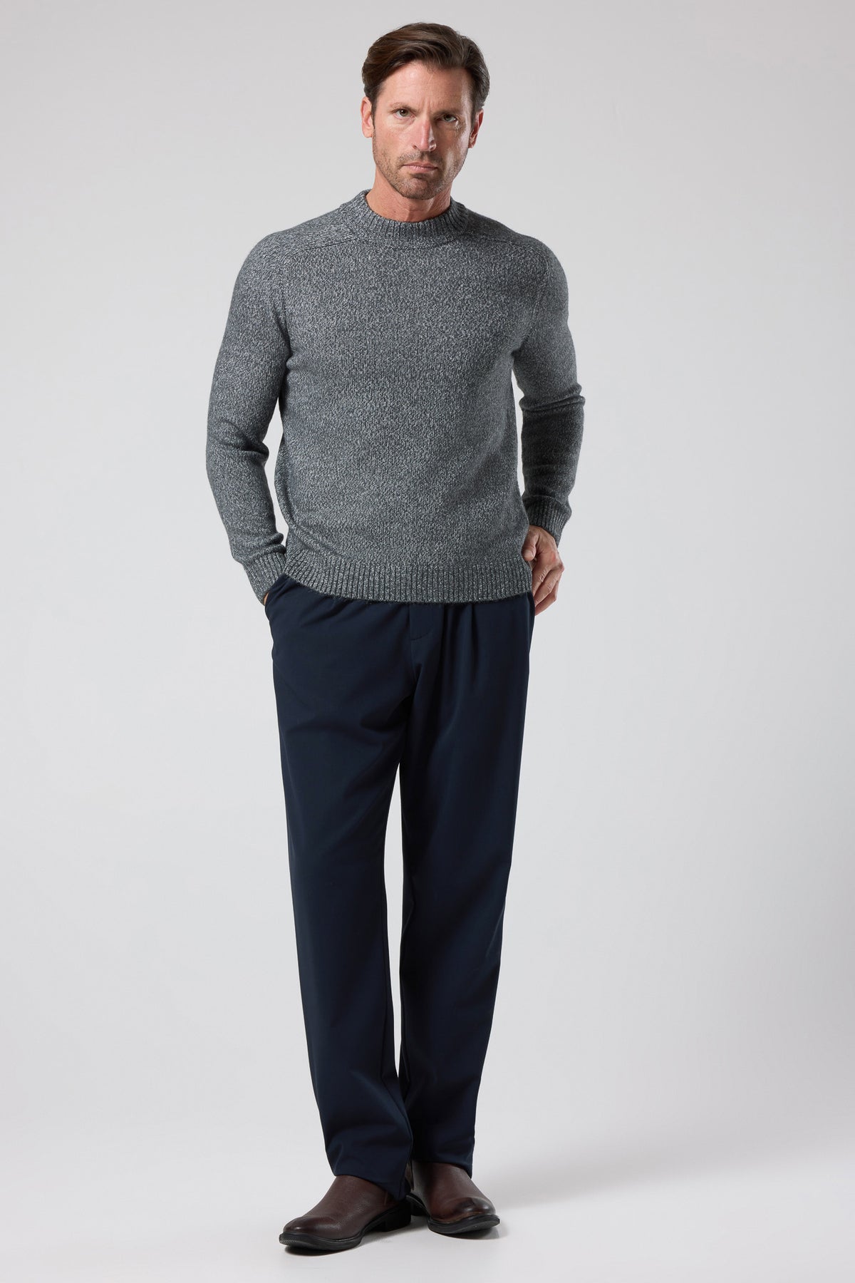 Balıkçı Yaka Dokulu Triko - TV-4102-KHAKI-S - TV-4102-KHAKI-S_12