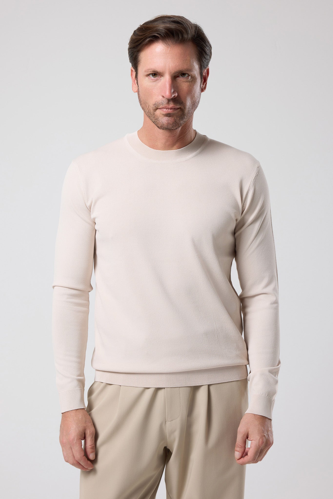Balıkçı Yaka Dokulu Triko - TV-4102-KHAKI-S - TV-4102-KHAKI-S_31