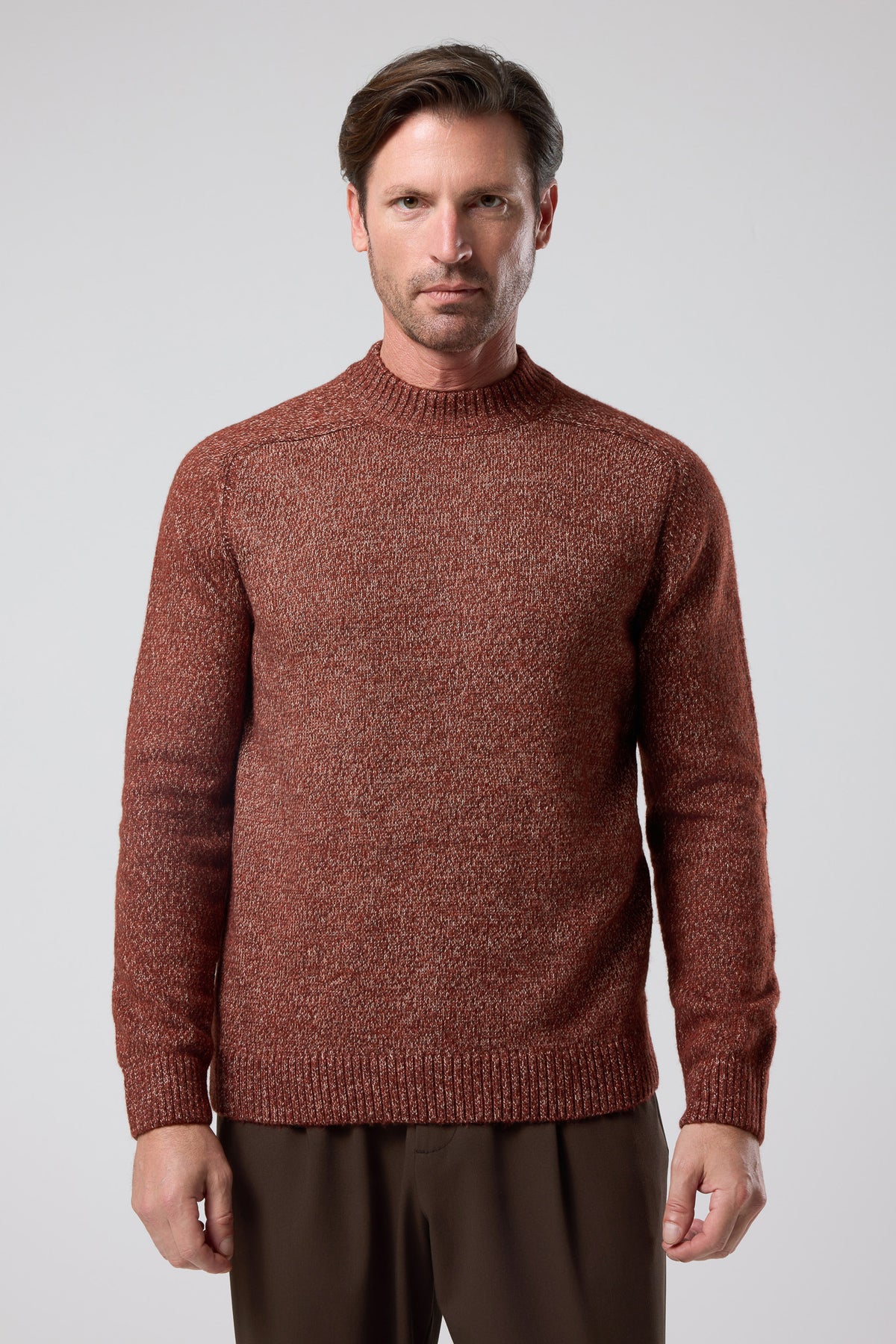 Balıkçı Yaka Dokulu Triko - TV-4102-KHAKI-S - TV-4102-KHAKI-S_55