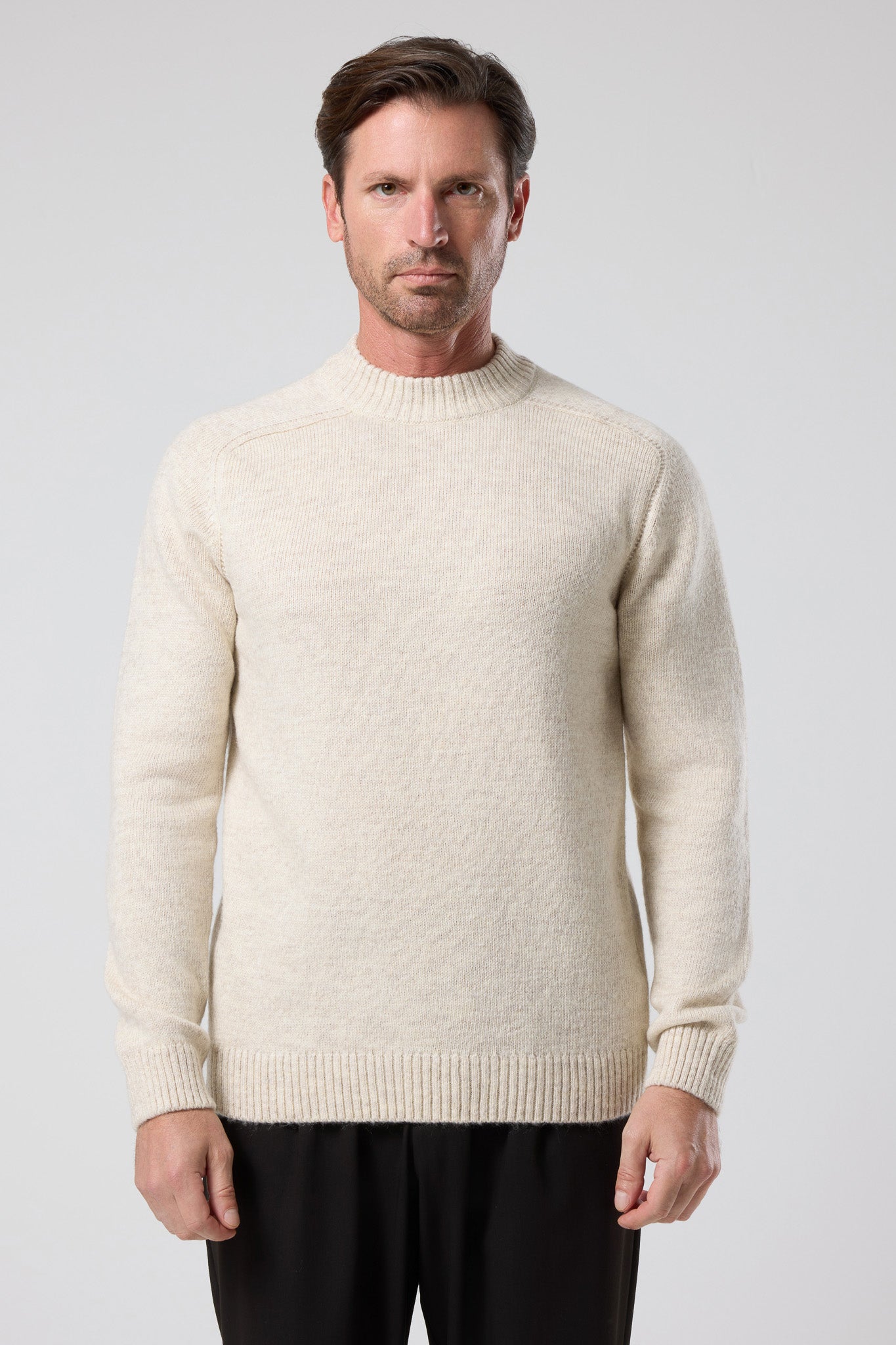 Balıkçı Yaka Dokulu Triko - TV-4102-KHAKI-S - TV-4102-KHAKI-S_7