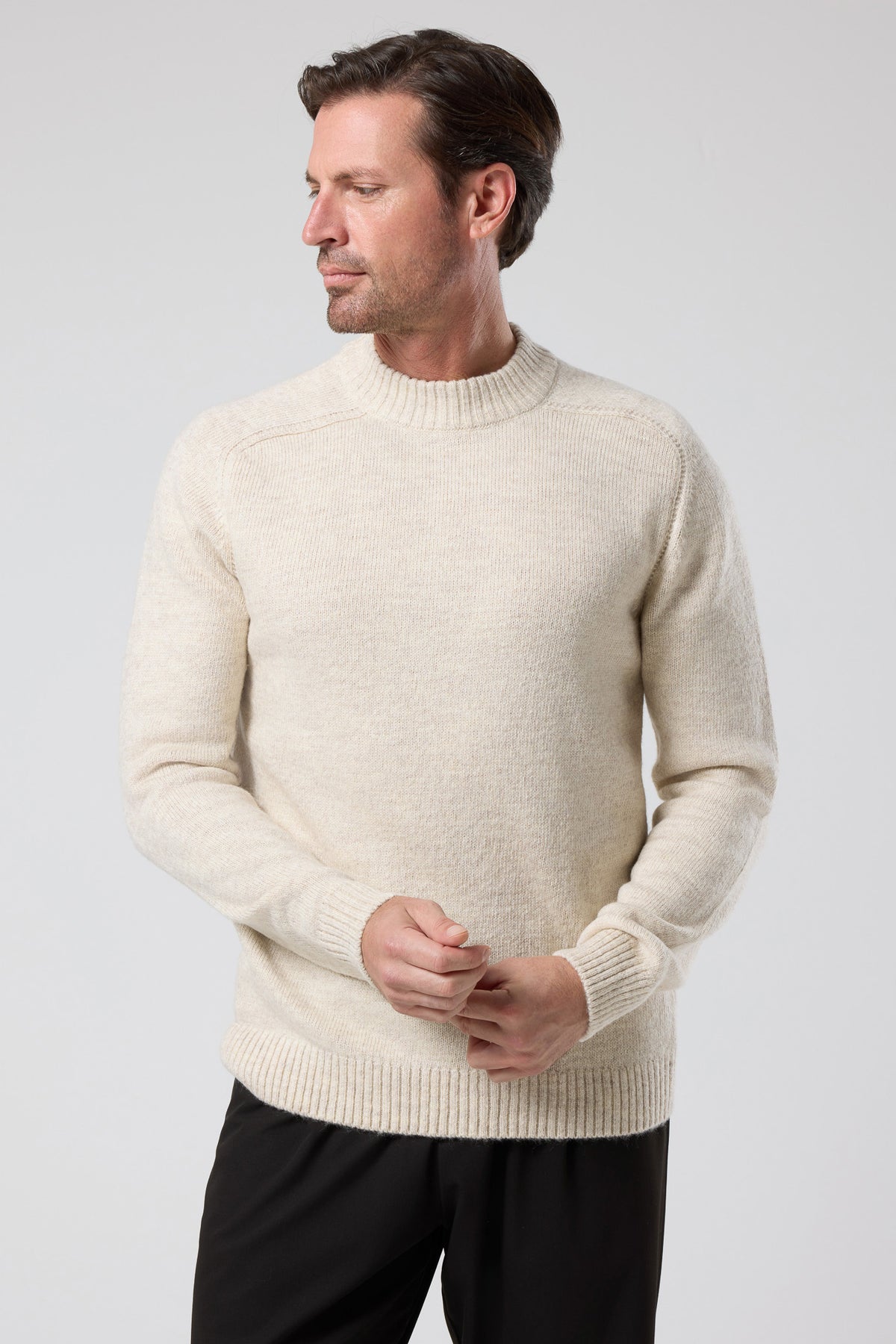 Balıkçı Yaka Dokulu Triko - TV-4102-KHAKI-S - TV-4102-KHAKI-S_9