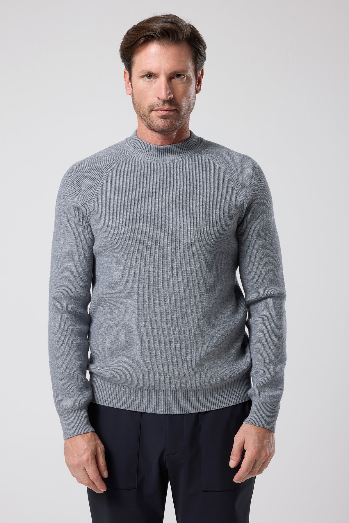 Bisiklet Yaka İnce Dokulu Triko - TV-4104-MINK-S - TV-4104-MINK-S_17