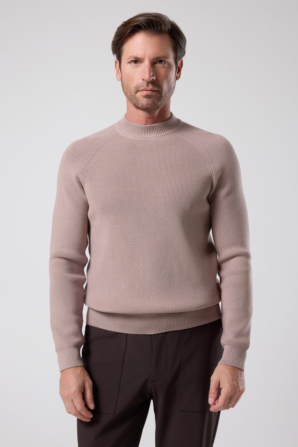 Bisiklet Yaka İnce Dokulu Triko - TV-4104-MINK-S - TV-4104-MINK-S_26