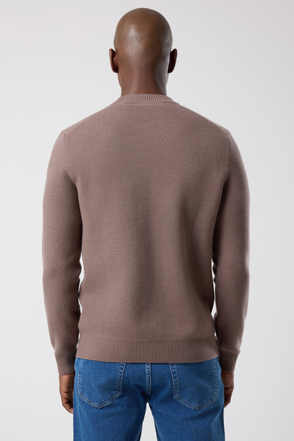 Bisiklet Yaka Düz Triko - TV-4111-ECRU-S - TV-4111-ECRU-S_20
