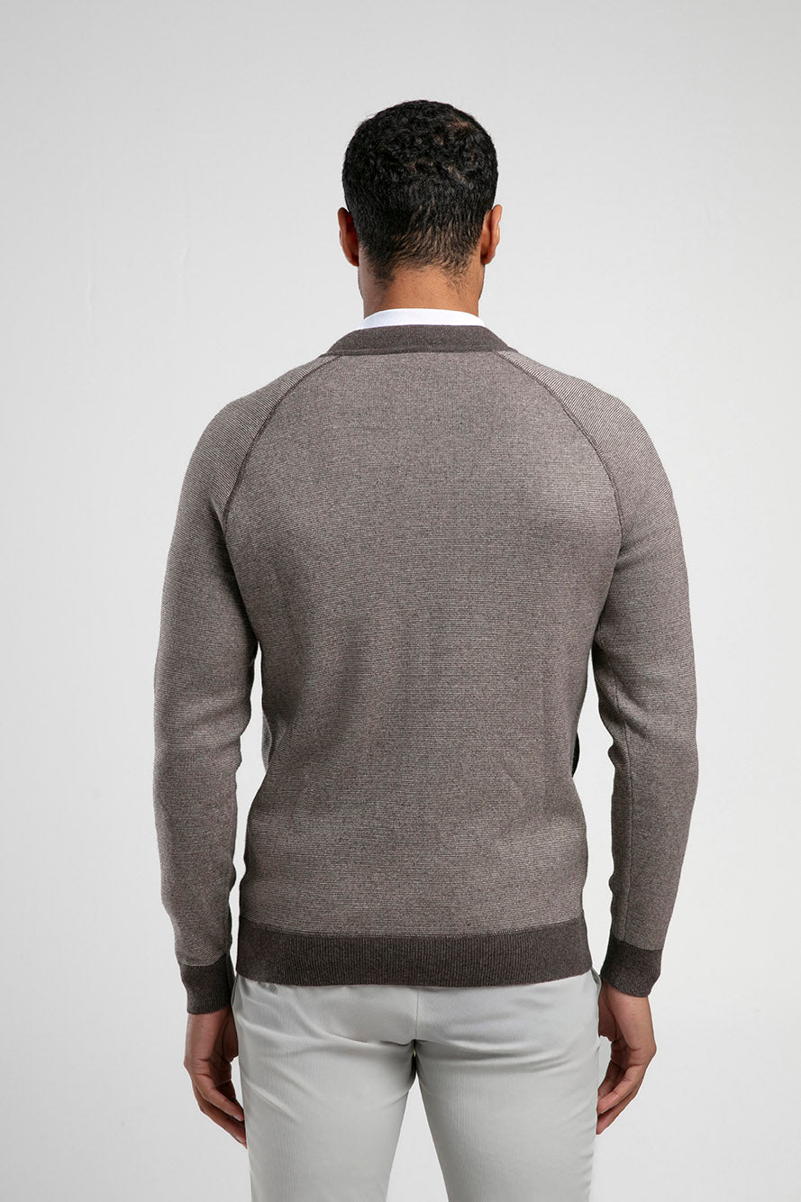 Fermuarlı Raglan Kol Triko