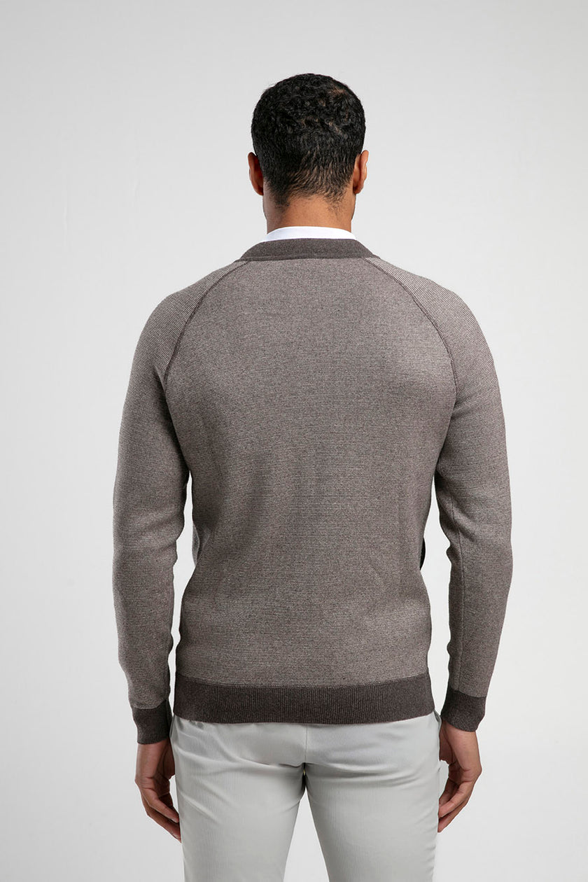 Fermuarlı Raglan Kol Triko