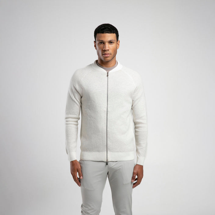 Fermuarlı Raglan Kol Triko