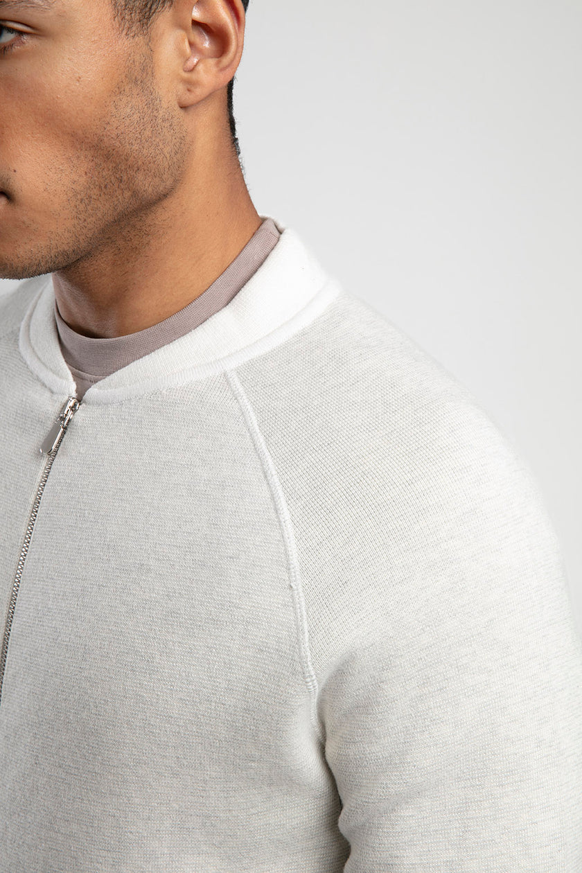 Fermuarlı Raglan Kol Triko