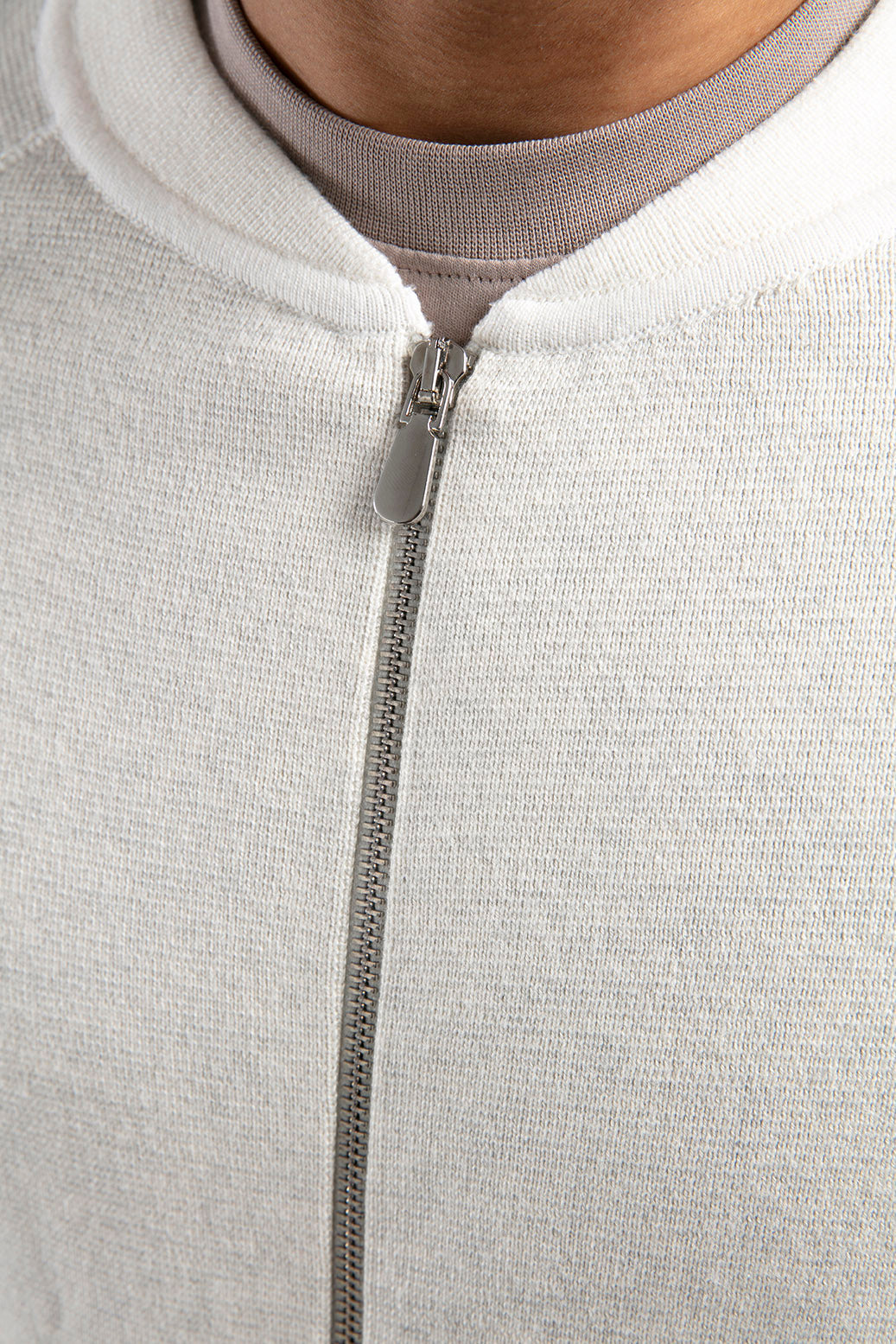 Fermuarlı Raglan Kol Triko