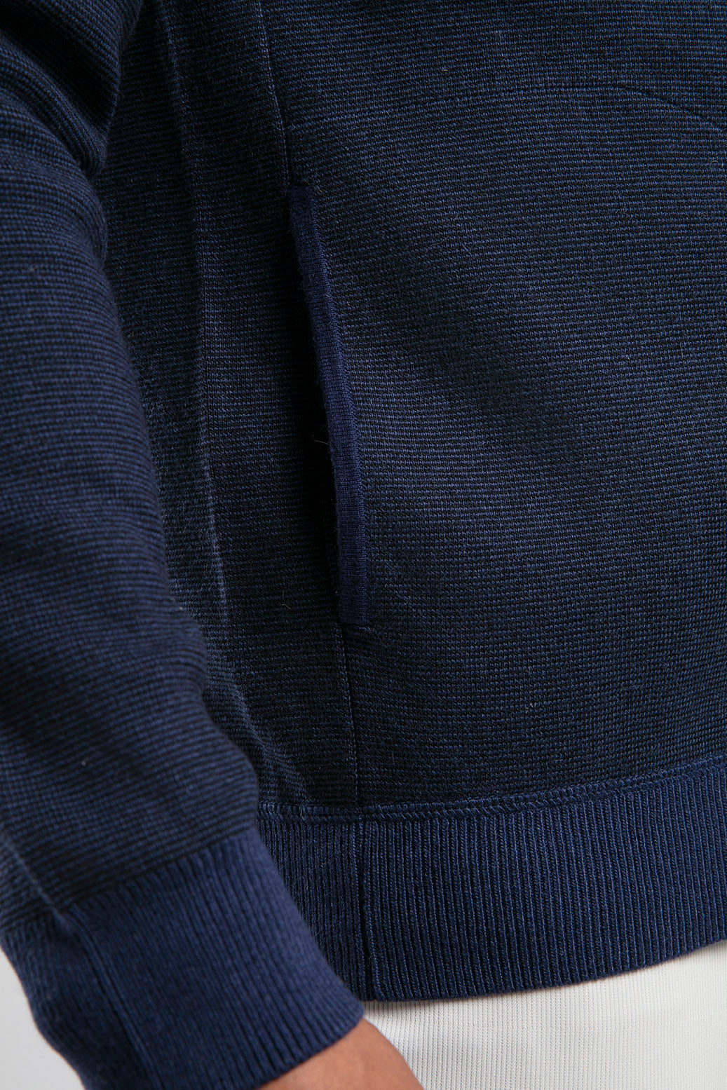 Fermuarlı Raglan Kol Triko