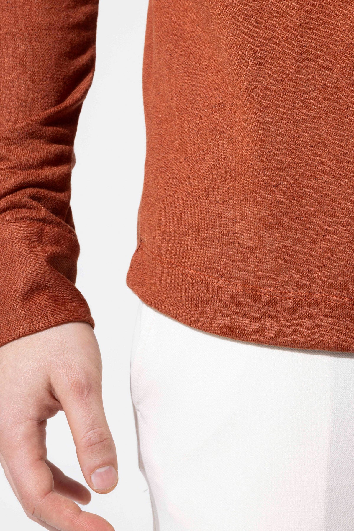 Modern Cut Knitted Texture Shirt