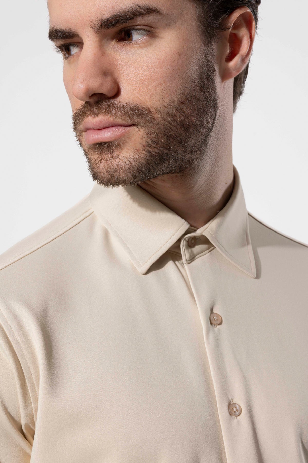Minimalist Design Short-Sleeved Modern Shirt