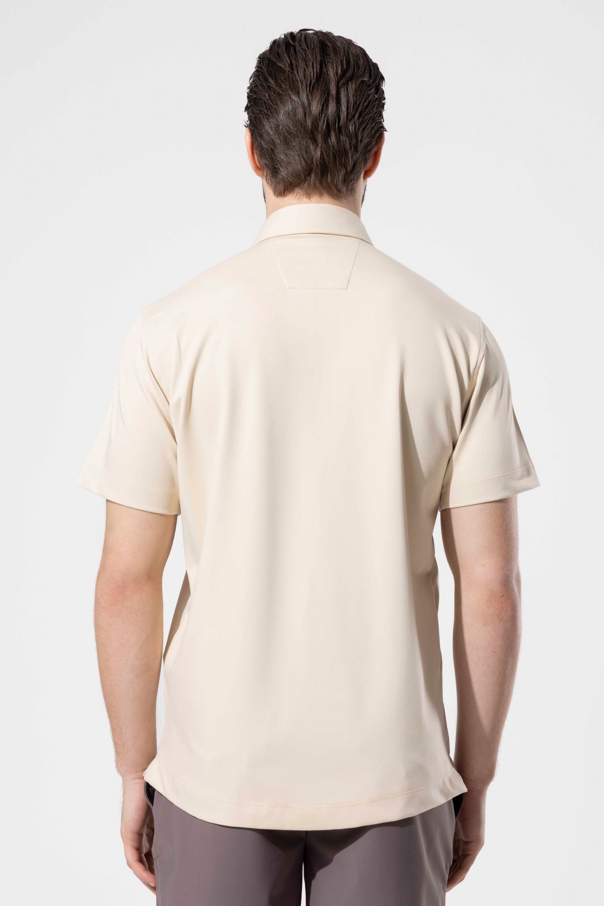 Minimalist Design Short-Sleeved Modern Shirt