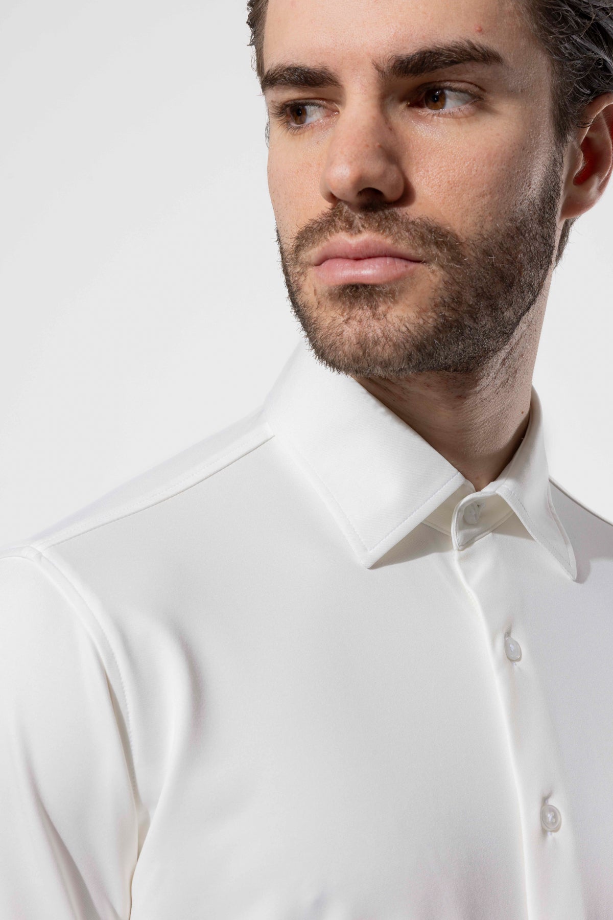 Minimalist Design Short-Sleeved Modern Shirt
