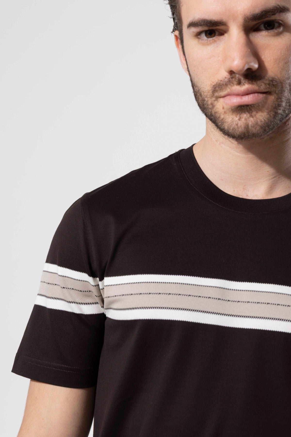 Zürafa Desenli Oversize Erkek T-Shirt