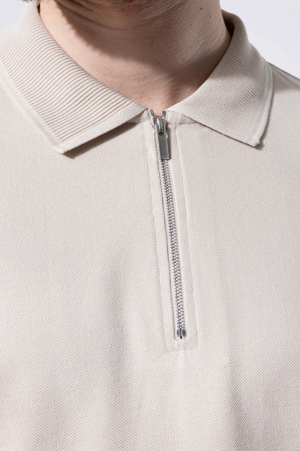 Zip Polo Shirt