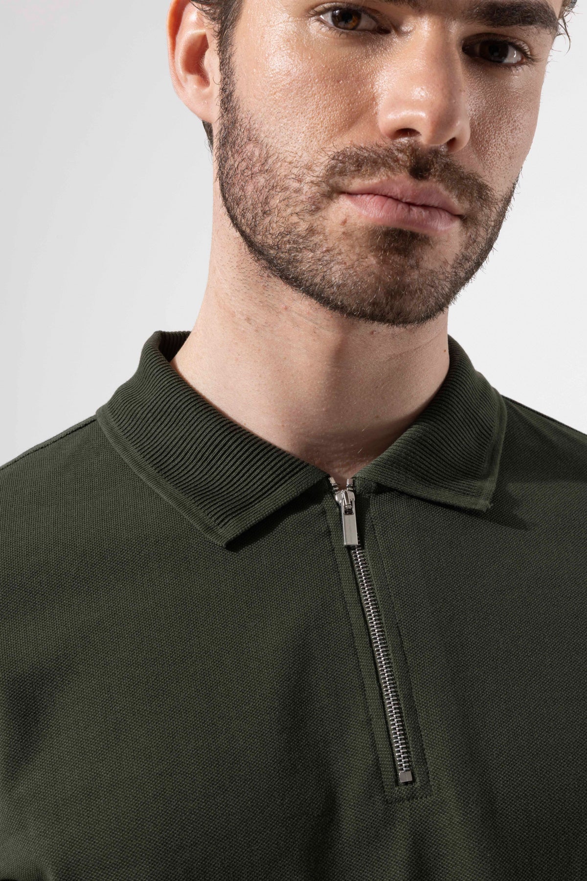 Zip Polo Shirt