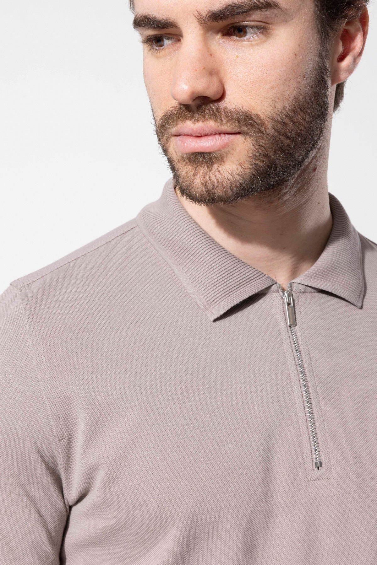 Zip Polo Shirt