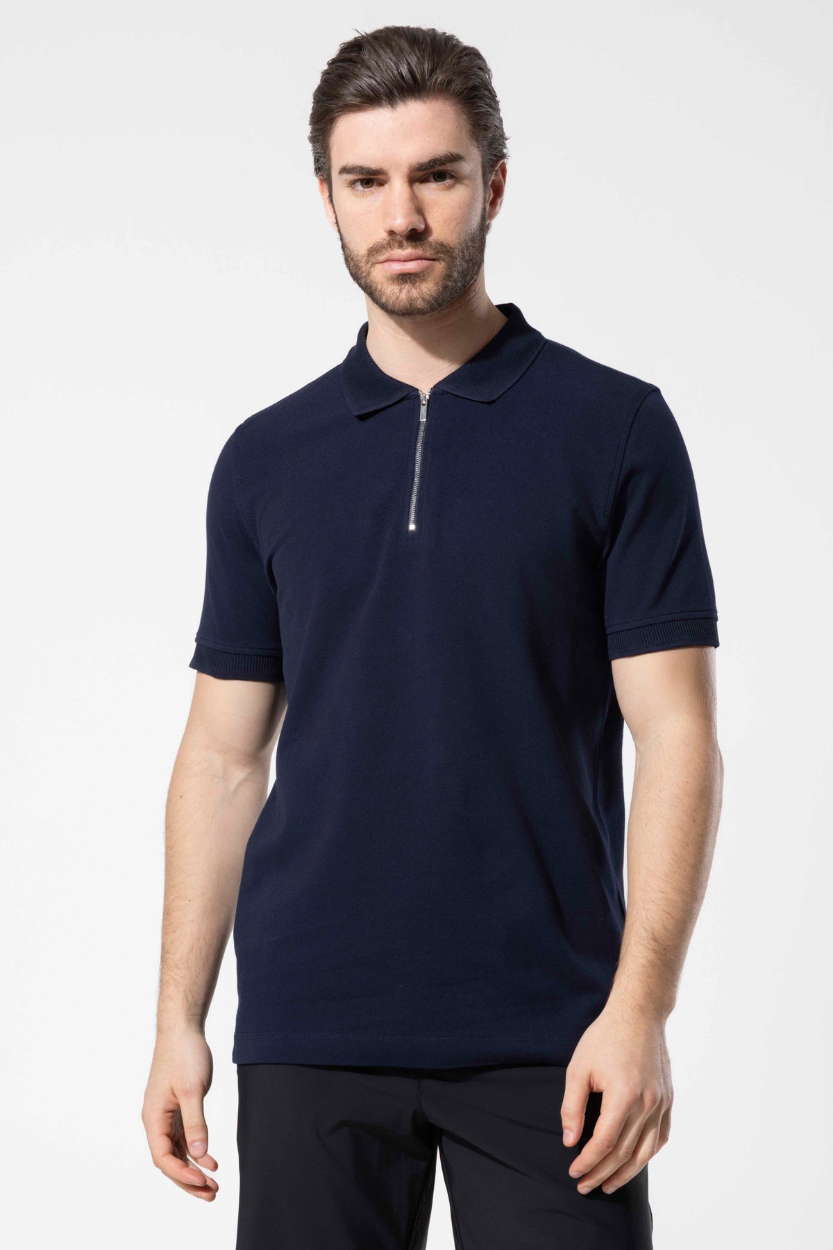Zip Polo Shirt