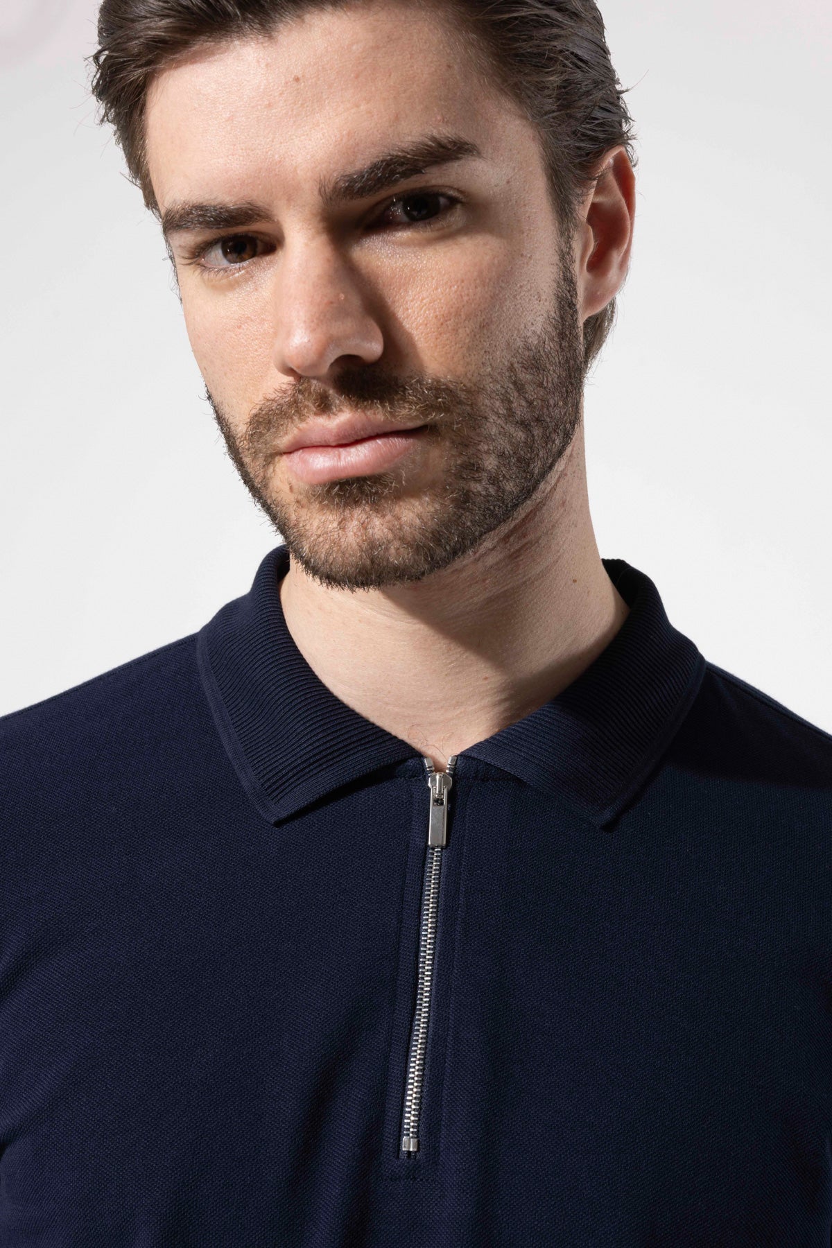 Zip Polo Shirt