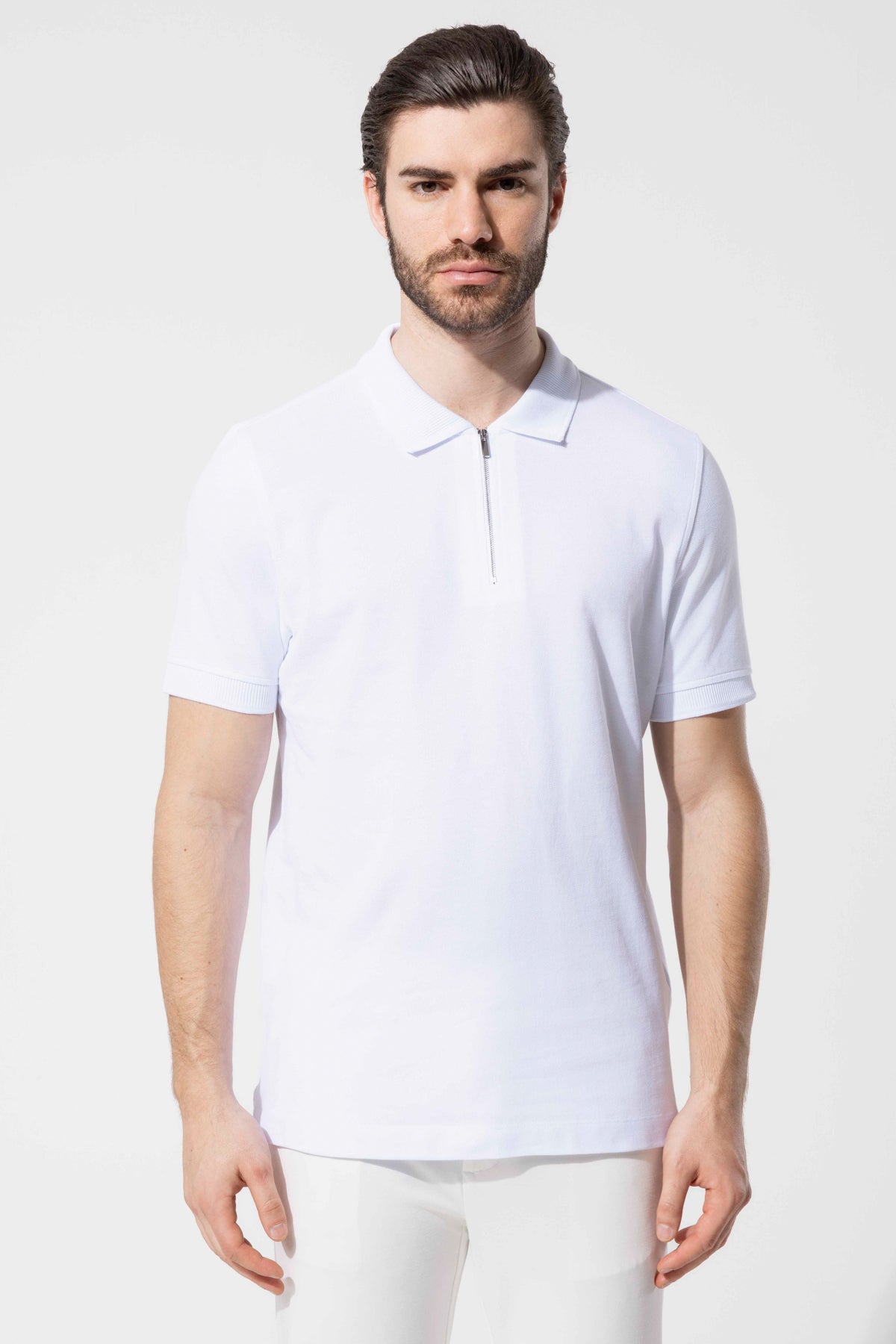Zip Polo Shirt