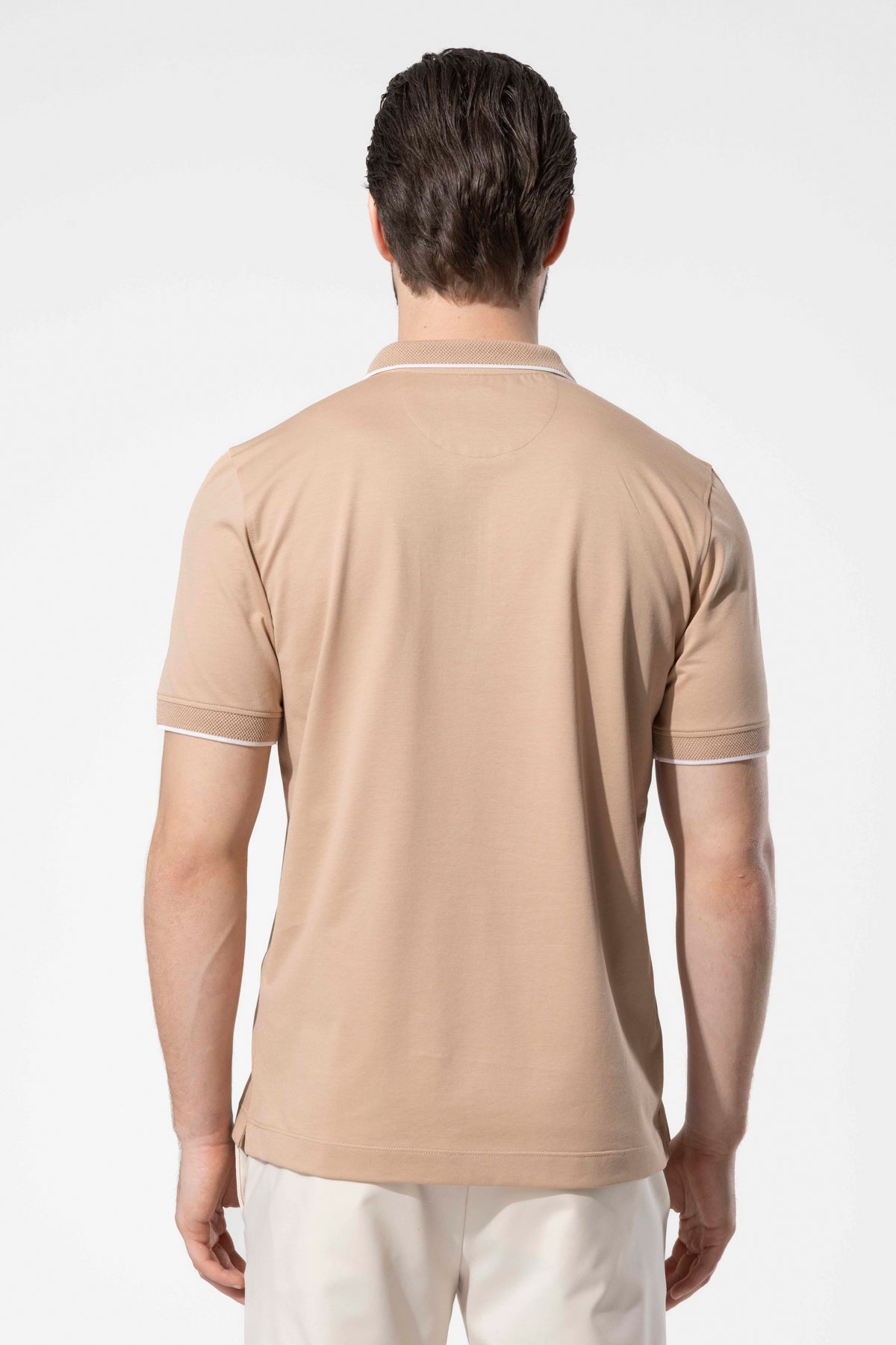 Fermuar Detaylı Polo T-Shirt