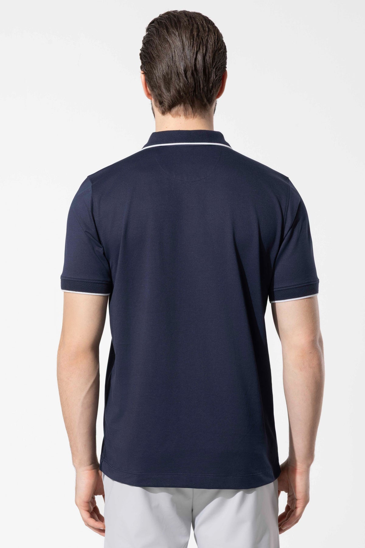 Fermuar Detaylı Polo T-Shirt