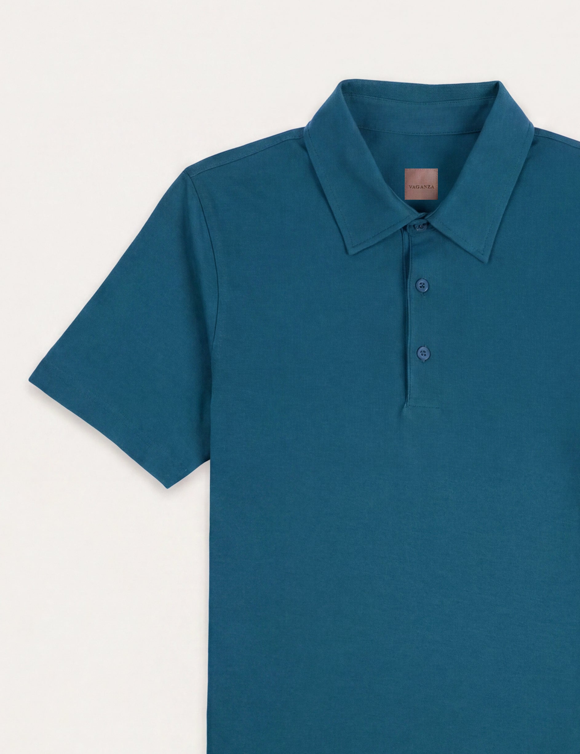 Düğmeli Yaka Polo T-Shirt