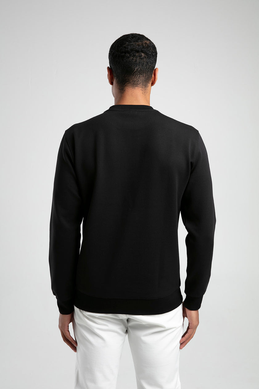 Bisiklet Yaka Erkek Sweatshirt