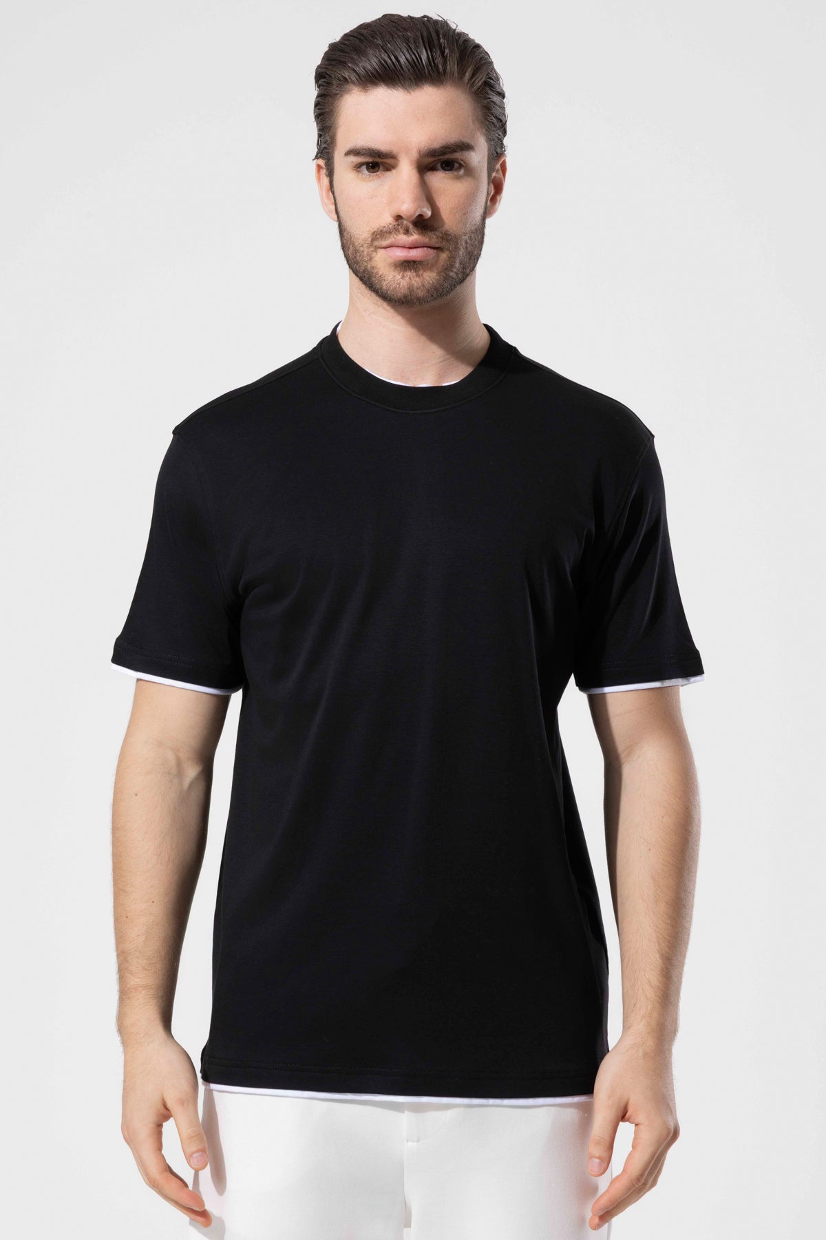 Bisiklet Yaka T-Shirt