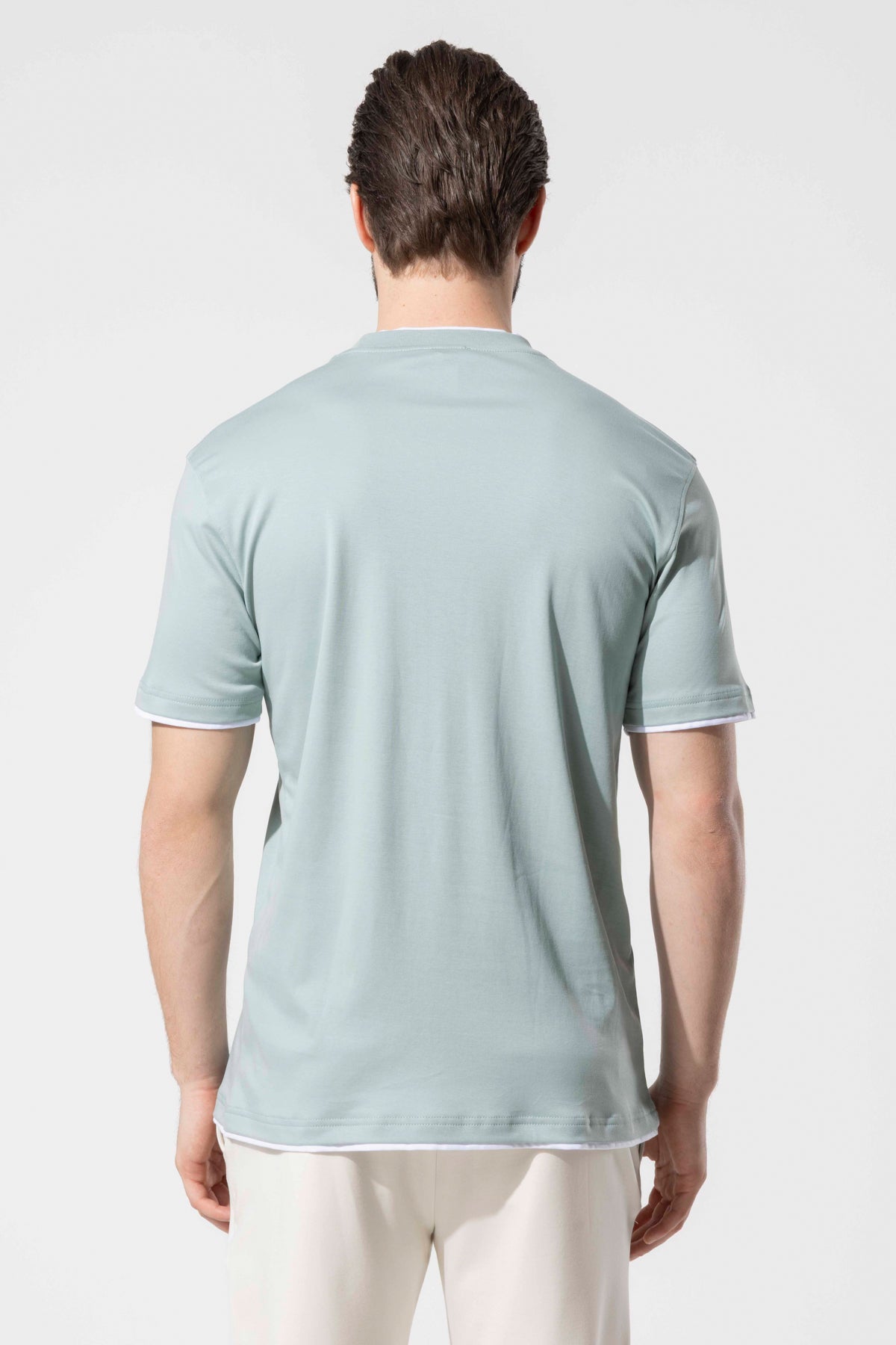 Bisiklet Yaka T-Shirt