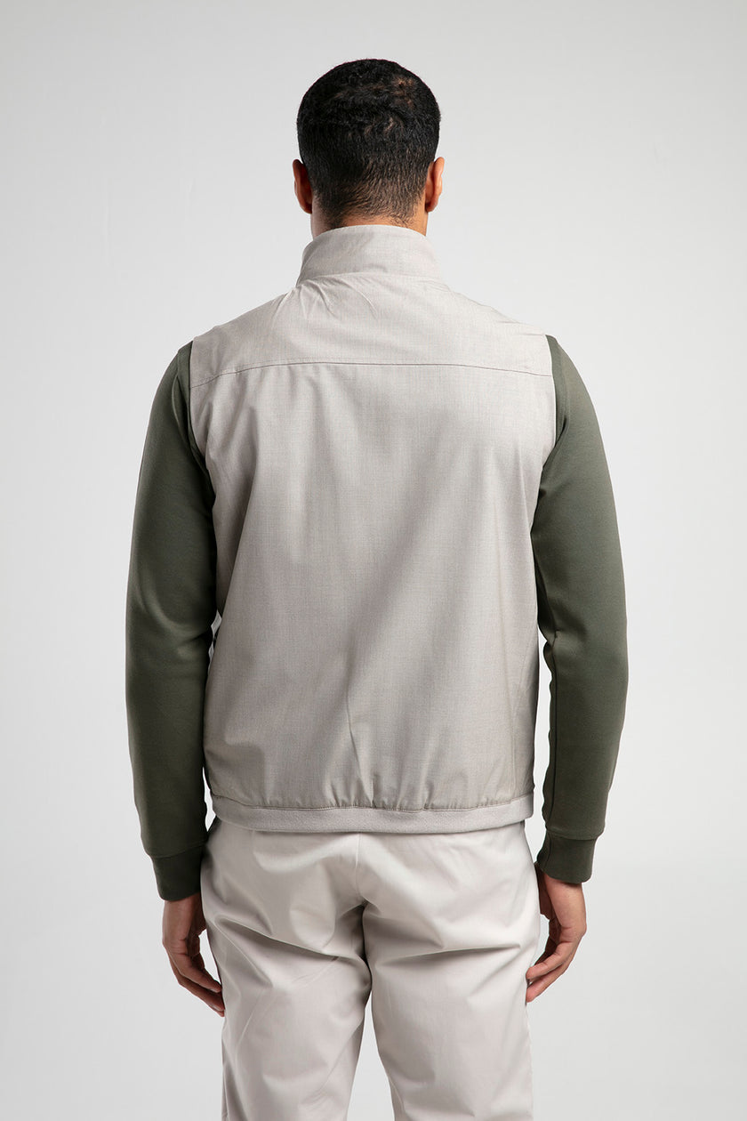 Dik Yaka Erkek Yelek