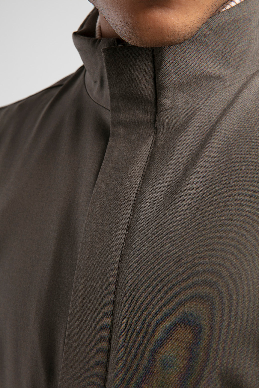 Dik Yaka Erkek Yelek