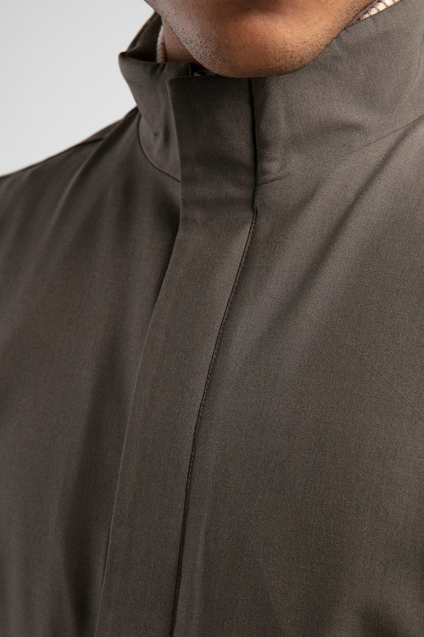 Dik Yaka Erkek Yelek