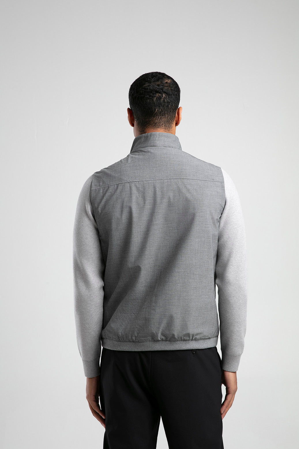 Dik Yaka Erkek Yelek