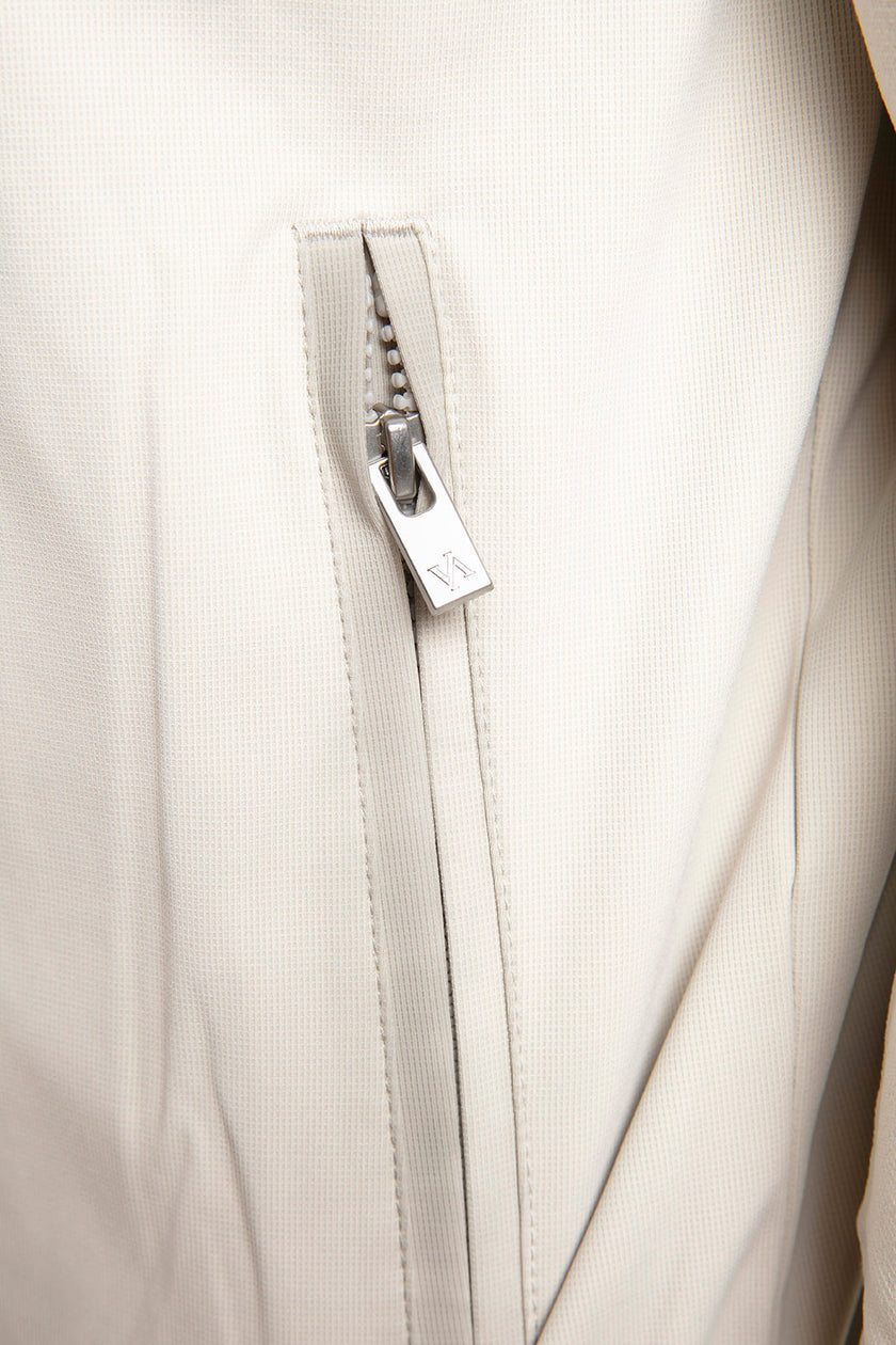 Dik Yaka Fermuarlı Yelek