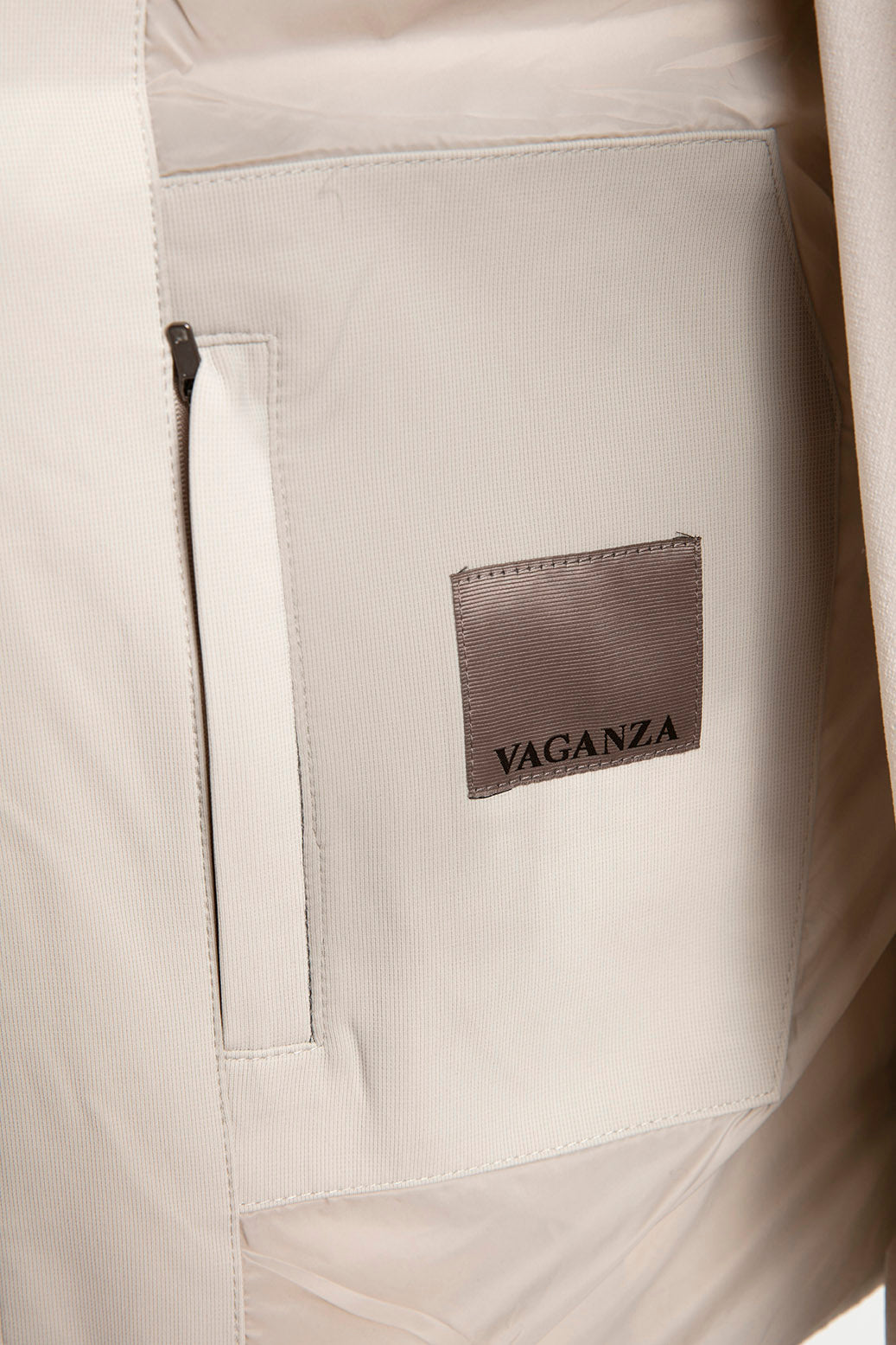 Dik Yaka Fermuarlı Yelek