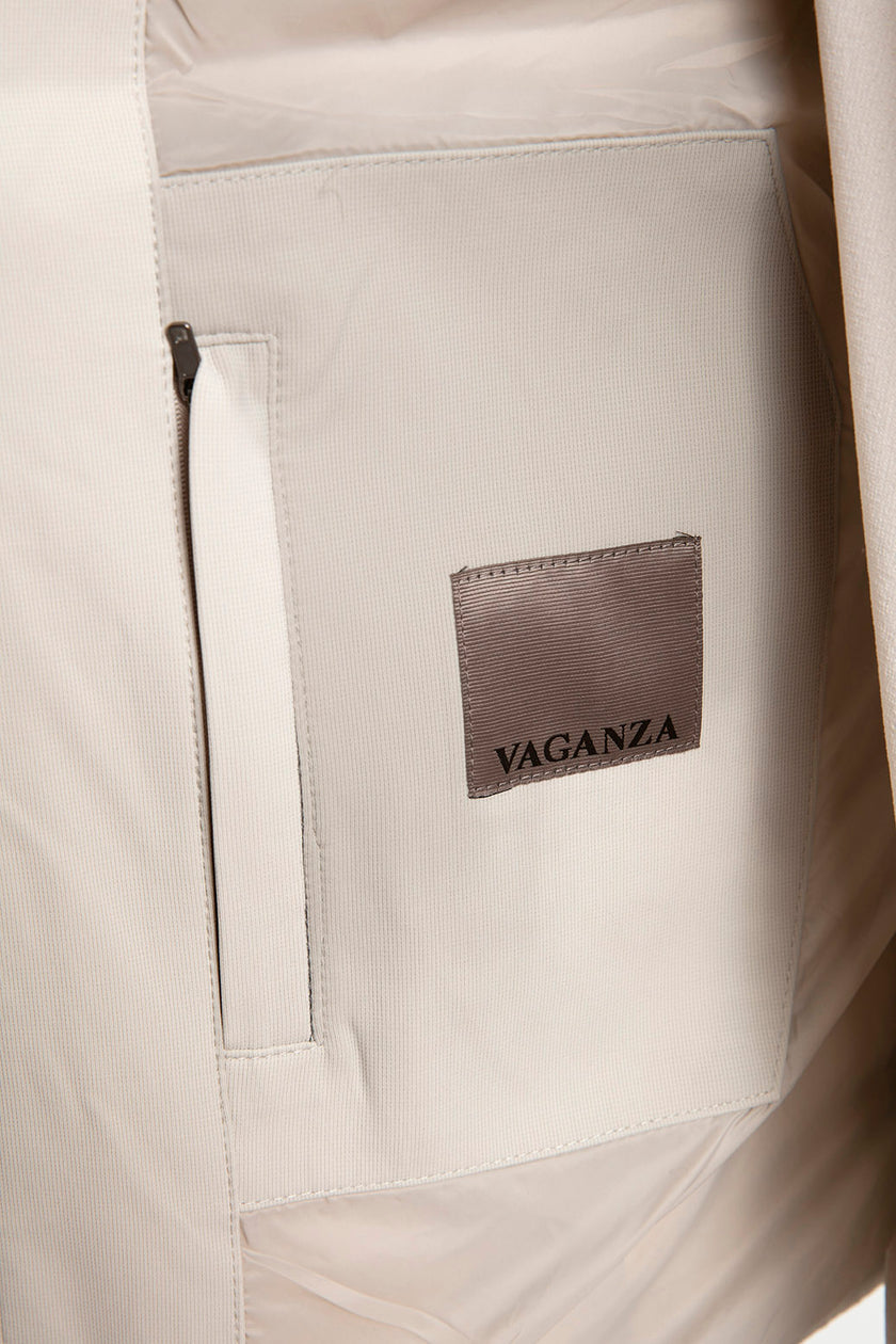 Dik Yaka Fermuarlı Yelek